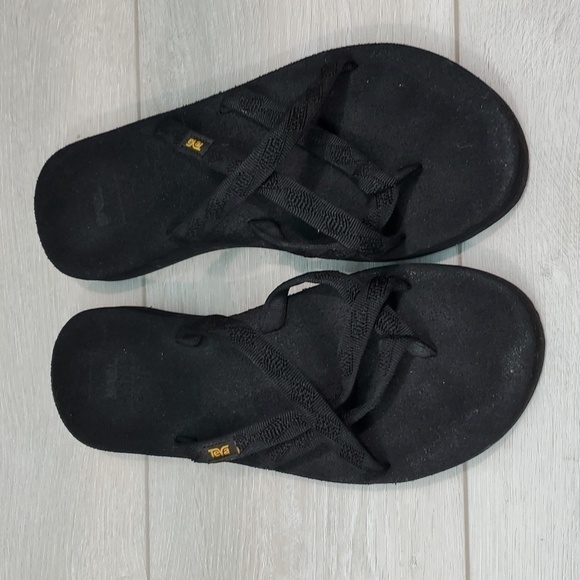 Teva Women Olowahu 6840 Comfort Sandals Flats shoes sz 8 - Picture 4 of 12